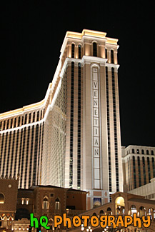 Venetian Hotel at Night