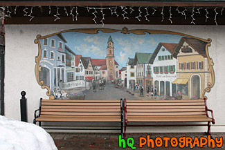 Leavenworth Bench & Art