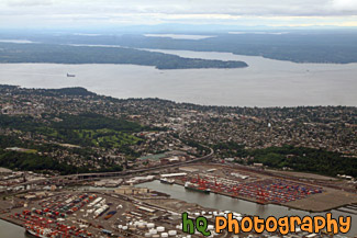 Aerial View of Puget Sound