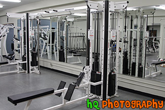 Weight Room & Weight Machines