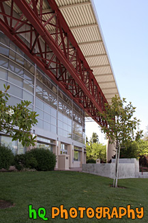 Front of Leavey Center