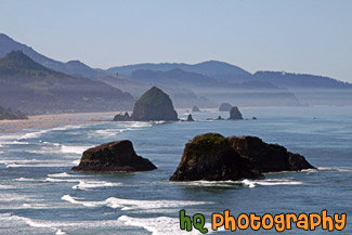 Cannon Beach & Ocean Rocks