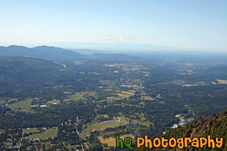 Looking Down From Mt. Si