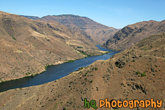 Aerial Hells Canyon National Recreation Park