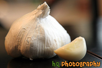 Garlic & Clove Close Up