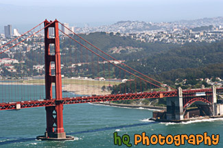 Golden Gate Bridge Side View