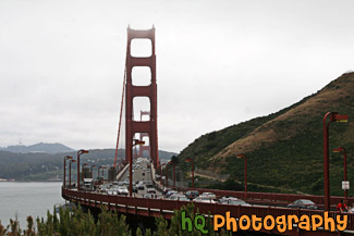 Golden Gate Bridge on Cloudy Day