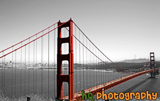 Golden Gate Bridge Color Art