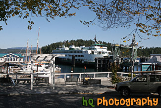 Friday Harbor Ferry Docking