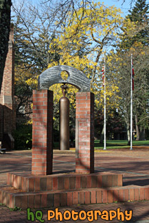 Structure in Red Square at PLU