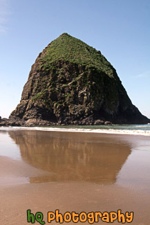 Haystack Rock & Reflection