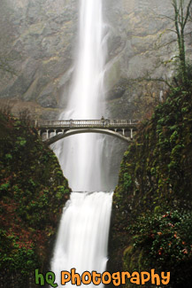 Multnomah Falls & Bridge Up Close