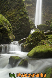 Elowah Falls & Rocks