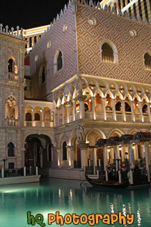 Gondola Outside of Venetian Hotel