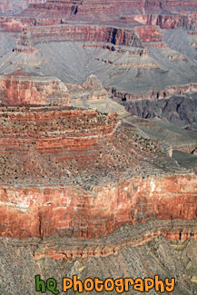 Grand Canyon Close Up at South Rim