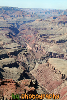 Grand Canyon & River From Desert View