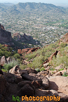 Rocks & Trail on Camelback Mountain