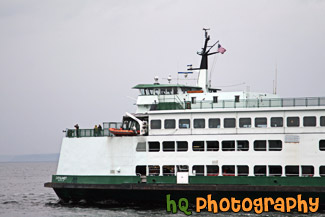 Ferry Boat Close Up