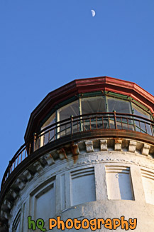 North Head Lighthouse & Moon