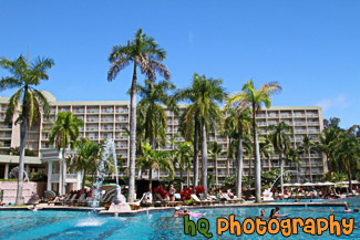 Hotel Resort Pool Area