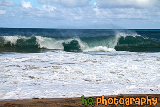 Crashing Waves in Kauai