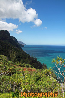 Na Pali Coast From Kalalau Trail