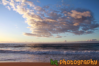 Clouds and Waves at Polihale State Park