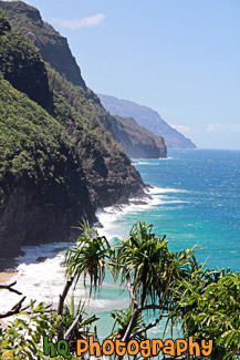 Na Pali Coast on Kalalau Trail