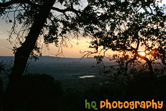 East San Jose Hill Sunset