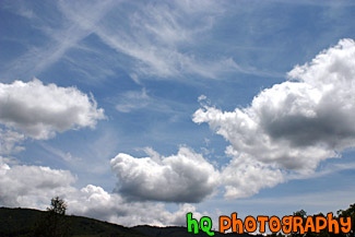 Scenic Clouds & Blue Sky