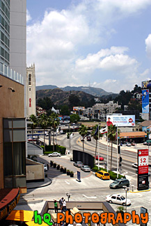 Hollywood View from Babylon Court