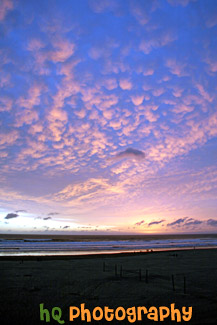 Colorful Sky at Seaside, Oregon