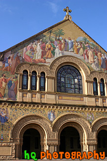 Close Up Stanford Memorial Church