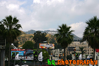 Hollywood Sign from Babylon Court