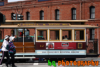 Cable Car, Powell & Hyde Sts.