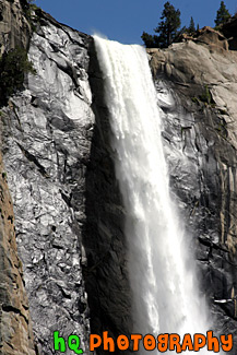 Bridalveil Fall Close Up, Yosemite