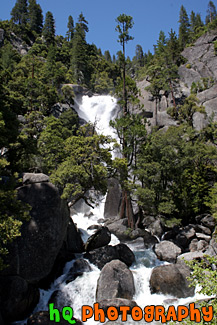 Cascade Falls, Yosemite Valley