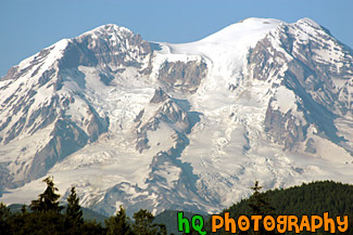 Close Up of Mt. Rainier