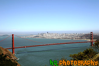 Entire Golden Gate Bridge View