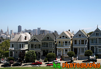 Alamo Park Victorian Houses