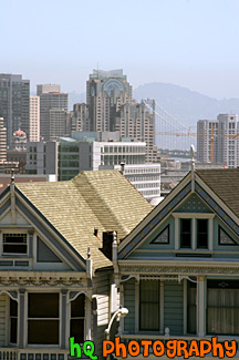 Alamo Square Homes Close Up