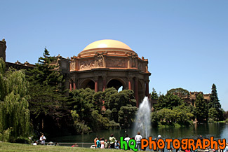 Palace of Fine Arts Exploratorium in San Francisco