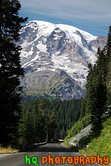 Approaching Mount Rainier