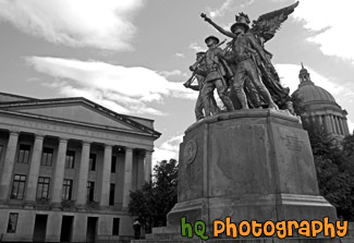 Black & White Washington State Capitol