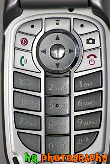 Cell Phone Key Pad