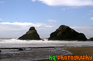 Scenic Oregon Coast Sea Stacks & Ocean