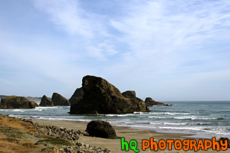 Sea Stacks Along Oregon Coast