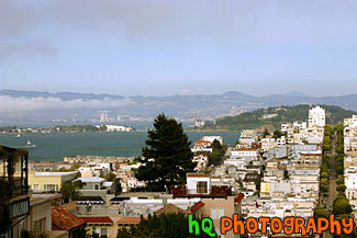 Oakland & Treasure Island from S.F.