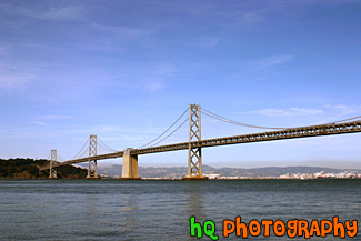 San Francisco Bay Bridge & Blue Sky