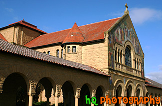 Side View of Stanford Memorial Church